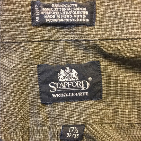 STAFFORD WRINKLE FREE Men’s Shirts ❤️ - Picture 4 of 7